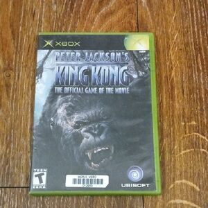 Peter Jackson's King Kong Xbox Game - Green Case